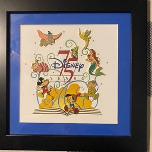 Disney 75 years of love & laughter pin collection